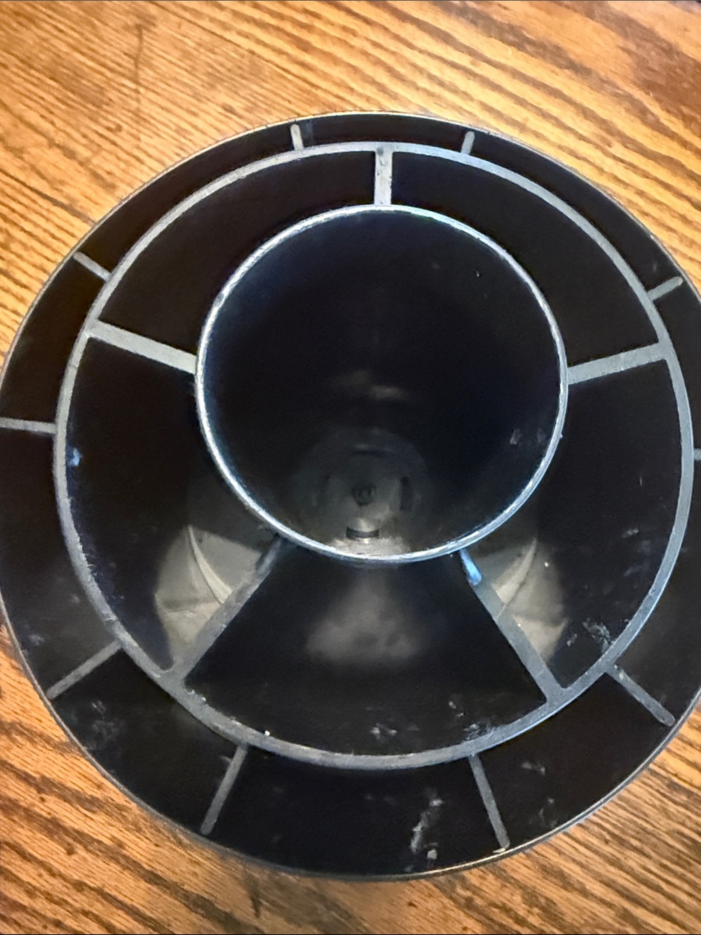 Pampered Chef Black Tiered Rotating Utensil Caddy - Picture 3 of 7